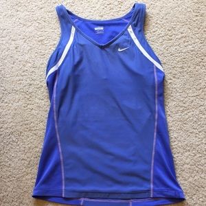 Nike women's blue/purple workout tank